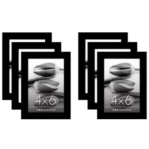 Americanflat Picture Frame Set to Enhance Wall Decor - 6 Pack - 1 of 4