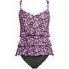 Lands' End Women's Smoothing Control Ruffle Fauxkini One Piece Swimsuit - 3 of 4