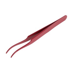Unique Bargains Round-headed Eyelashes Tweezers for Bathroom 1 Pc - 1 of 4