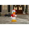 Gemmy 3.2 ft. Tall LED Donald Duck in Santa Outfit Christmas Inflatable - 2 of 4