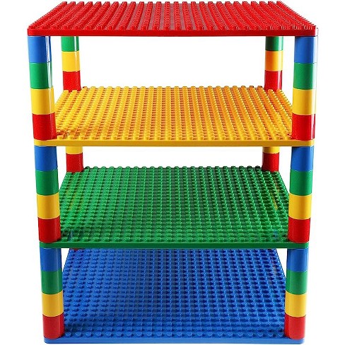 Strictly Briks Classic Stackable Baseplates, for Building Bricks, Bases for  Tables, Mats, and More, 100% Compatible with All Major Brands, Rainbow