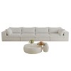 Whisen Cloud Sofa, Corduroy Fabric, Deep Seat Couche - 4 of 4