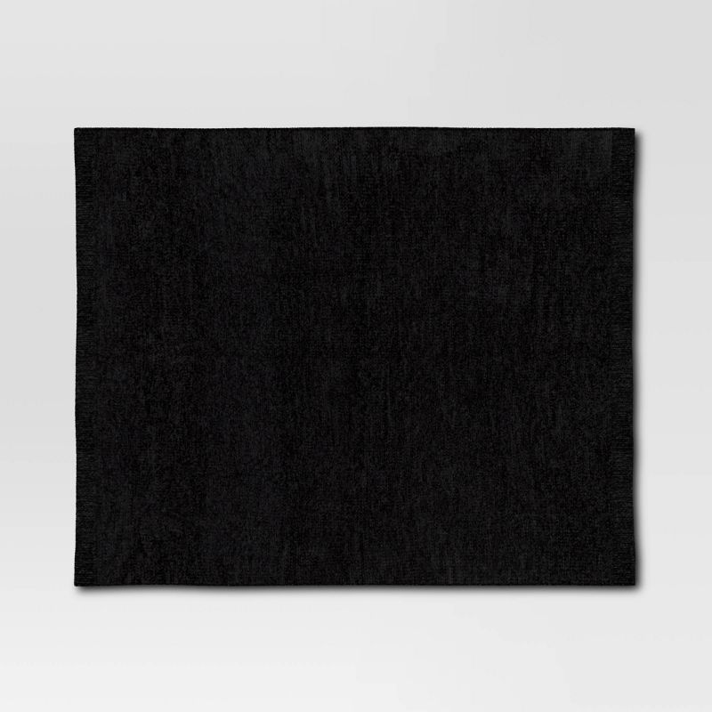 50"x60" Shiny Chenille Throw Blanket - Threshold™, 4 of 10