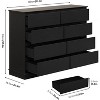 8 Drawer Dressers for Bedroom, Chest of Drawers with Deep Drawers, Large Double Dresser for Closet with Wide Top - 2 of 4