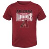 MLB Arizona Diamondbacks Toddler Boys' 2pk T-Shirt - 4T