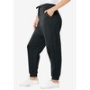 Woman Within Better-Fleece Pull-On Jogger Sweatpants - 4 of 4