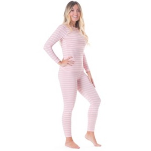 Rocky Thermal Underwear for Women, Long Johns Fleece Lined Set, Shirt & Pants, Base Layer - 1 of 4