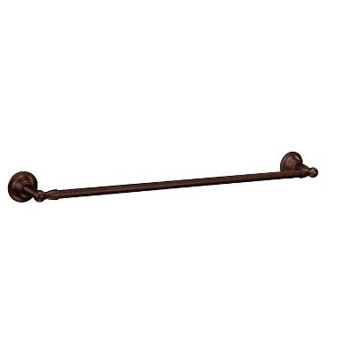 Moen Sage Oil Rubbed Bronze Towel Bar 24 in. L Brass
