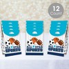 Big Dot of Happiness Go, Fight, Win - Sports - Baby Shower or Birthday Gift Favor Bags - Party Goodie Boxes - Set of 12 - 2 of 4