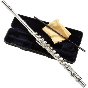 Etude Model EFL-100 Student Flute Level 2 Closed Hole, Offset G, C Foot 194744265778 - 1 of 4