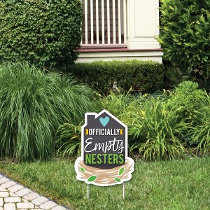 Big Dot of Happiness Empty Nesters - Outdoor Lawn Sign - Empty Nest Party Yard Sign - 1 Piece - 1 of 4