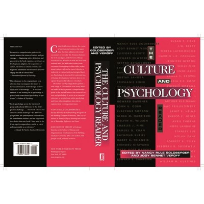 The Culture and Psychology Reader - by  Nancy Rule Goldberger & Joanne B Veroff (Paperback)