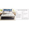 Bed Frame With Storage Headboard, 2 Drawers, Charging Station LED Upholstered Bed Frame, No Box Spring Needed Platform Bed Frame - 2 of 4