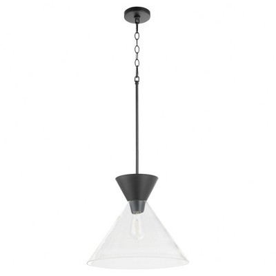 Quorum Lighting Beldar 1 - Light Pendant in  Matte Black