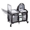 Baby Trend GoLite ELX Unisex Versatile Deluxe Infant Play Portable Nursery Center for Newborns - Black - 4 of 4