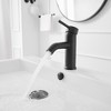 BWE Single Hole Single-Handle Bathroom Faucet With Pop Up Drain - 3 of 4