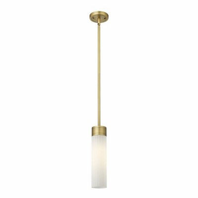 Empire - 1 Light Stem Hung Pendant In Modern Style-12.75 Inches Tall and 3.13 Inches Wide