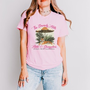 Simply Sage Market Beverly Hills Hotel Tiger Short Sleeve Tee - 1 of 4