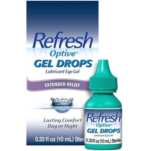 Refresh Optive Gel Eye Drops - 0.33 Fl Oz : Target