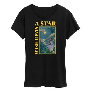 Women's - Disney - Wish Upon A Star Short Sleeve Graphic T-Shirt - 1 of 4