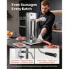 VEVOR Manual Sausage Stuffer, 11 LBS / 5 L Vertical Meat Stuffer, Dual-Speed Sausage Casing Meat Filling Machine,for Commercial & Home Use, Silver - 3 of 4