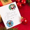 Wrapables Christmas Stickers Label Roll, Holiday Stickers for Sealing Cards, Envelopes, Gift Boxes, Festive Party Favors (500 pcs), Festive - 4 of 4