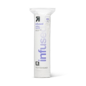 Infused Cotton Rounds - up&up™ - 1 of 4
