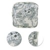 Unique Bargains Lady Portable Square Lipstick Bag Beige Blue 1 Pc - 4 of 4