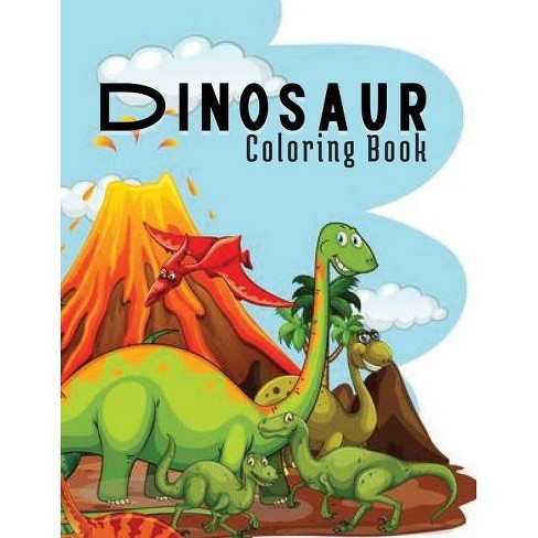 Download Dinosaur Coloring Book For Kids By Tanya R Blood Paperback Target