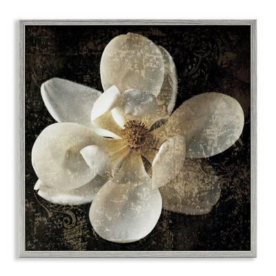 Stupell Industries Rustic Patterned Magnolia, 24" x 24"