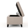 NicBex Modern 50.5" Storage Bench Wood Accent Stools with Cushioned Top for Bedroom and Entryway - 4 of 4