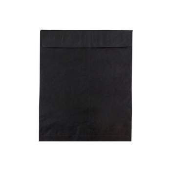 JAM Paper 11.5 x 14.5 Tyvek Tear-Proof Open End Catalog Envelopes Black V021386
