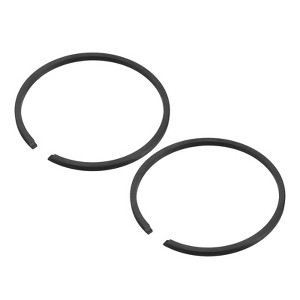Unique Bargains Durable High Tensile Piston Ring Set 2 Pcs - 1 of 4