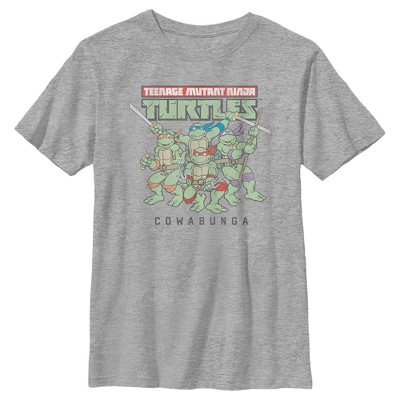 Women's Teenage Mutant Ninja Turtles Cowabunga Scoop Neck - Athletic  Heather - Small