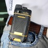 Nakedcellphone Holster Case for Sonim XP7 Phone (XP7700) - Ratchet Belt Clip - Black - 4 of 4
