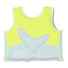Sunnylife Kids Swim Vest 3-6 - Salty the Shark, Aqua Neon Yellow, 66lb Cap - 2 of 4