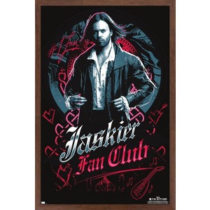 Trends International Netflix The Witcher: Season 3 - Jaskier Fan Club Framed Wall Poster Prints - 1 of 4