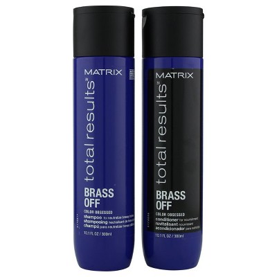 Matrix Brass Off Shampoo 300ml & Conditioner Duo Set 300ml each