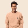 Dalix Fire (Glow In The Dark) Embroidered Fleece Sweatshirt Pullover Mens - 3 of 4