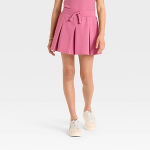Girls' Pull-On Knit Skort - Cat & Jack - 1 of 3