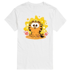Men's - Garfield - Baby Garfield Paws And Stars Short Sleeve Graphic T-Shirt - 1 of 4
