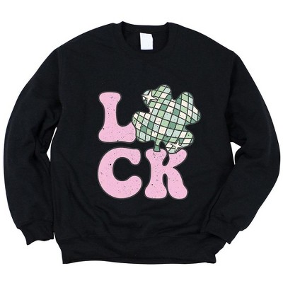 Simply Sage Market Women's Graphic Sweatshirt Irish Rainbow