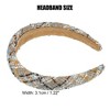 Unique Bargains Women's Tweed Padded Fashion Hairband Non Slip Knitted 1 Pc - 4 of 4