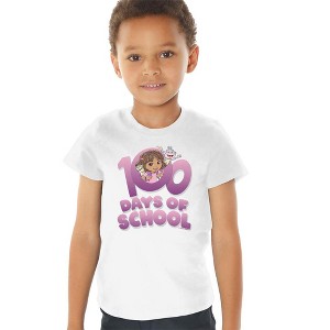 Toddler Boys' Dora the Explorer 100 Days T-Shirt - 1 of 4
