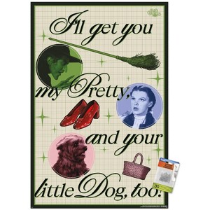 Trends International The Wizard Of Oz - I'll Get You Unframed Wall Poster Prints - 1 of 4