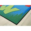 Carpets for Kids Learn & Grow Value Blue Educational & Learning Rug, Rectangle Blue 3' x 4'6" - 2 of 4