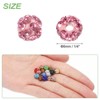 Unique Bargains Pave Crystal Sparkly Round Necklace Bracelet Rhinestone Beads 100 Pcs - 2 of 4