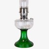 Aladdin Lincoln Drape Oil Lamp - Traditional Classic Indoor Oil or Kerosene Fuel Lamp, Bright White Light, Glass with Nickel Trim - 2 of 3