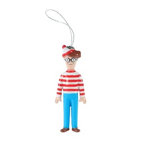 WondaPop Where's Waldo 4.5" Christmas Tree Ornament, Indoor/Outdoor Decoration, Holiday Home Decor - 1 of 4