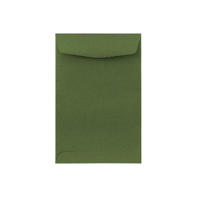 Jam Paper 6 X 9 Open End Catalog Envelopes Olive Green 100/pack ...